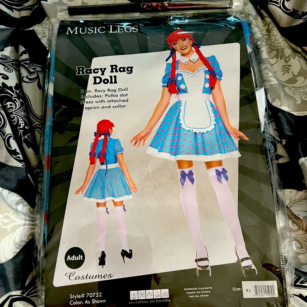 Racy Rag Doll Costume end of year sale